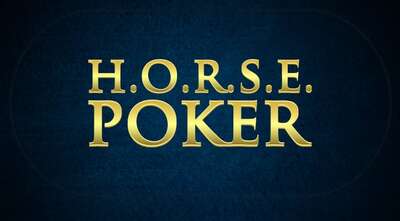 A diferença entre pôquer clássico e HORSE