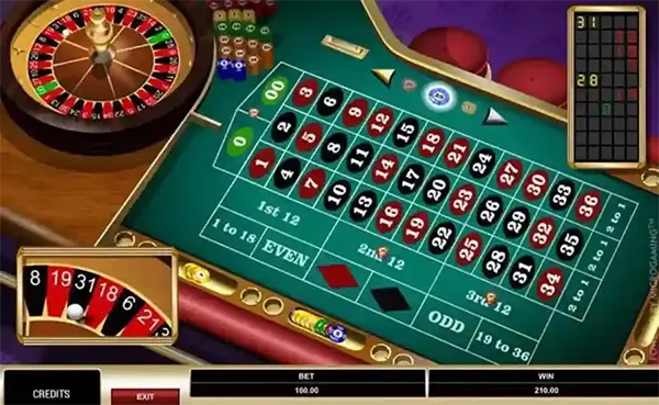Live casino probabilities