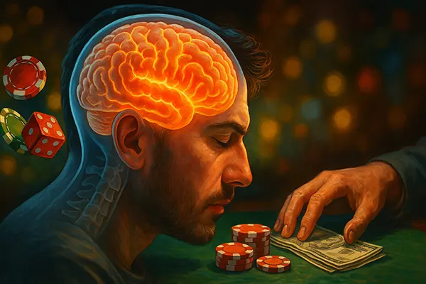 Gambling loss stress