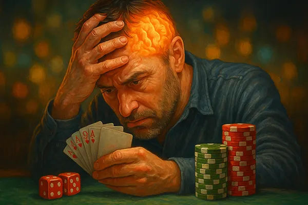 Gambling loss stress