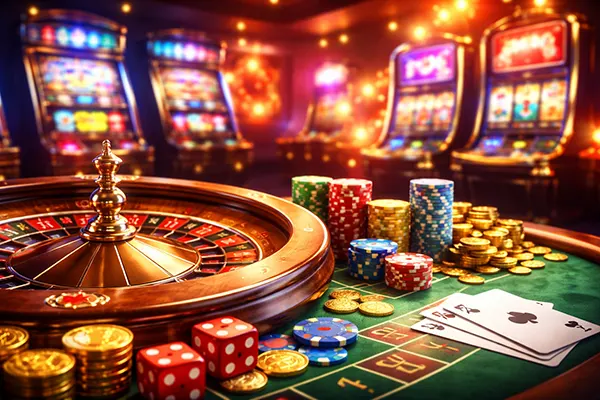 tavolo roulette luci